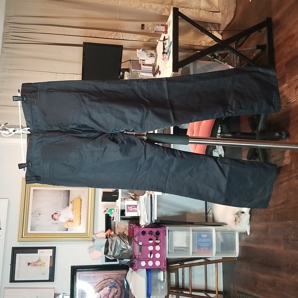 Shiny Jeans, Wet Look By Hollywood, Sz 32 - image 4